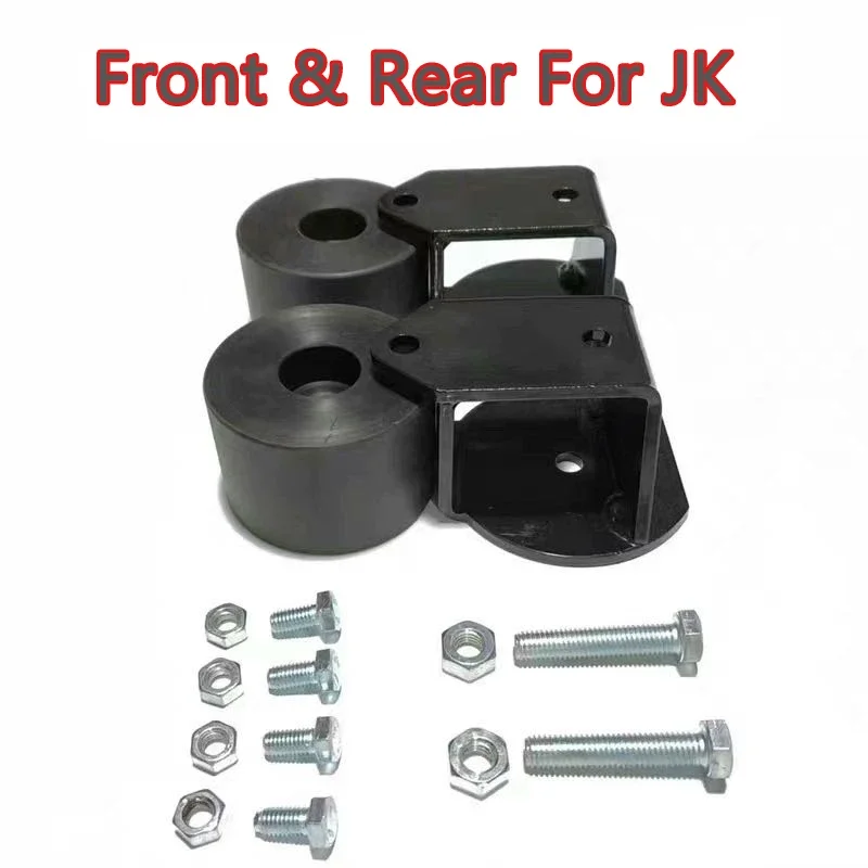 Car Front And Rear Coil Spring Spacer Kit For 2007-2024 JEEP Wrangler Jk JL 2.5-3 Inches Lift Kit