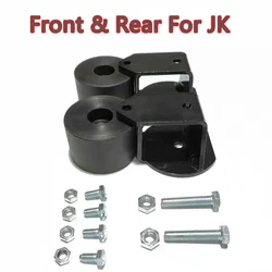 Car Front And Rear Coil Spring Spacer Kit For 2007-2024 JEEP Wrangler Jk JL 2.5-3 Inches Lift Kit