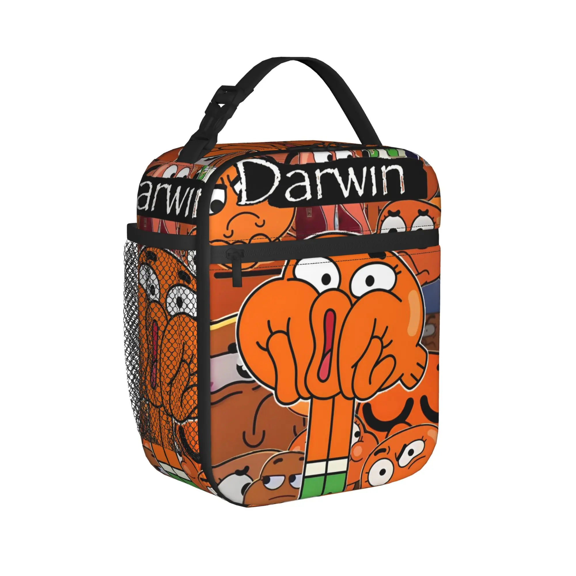 The Amazing World Of Gumballs  Merch Insulated Lunch Bag For Office  Food Storage Bag Portable Cooler Thermal Lunch Boxes