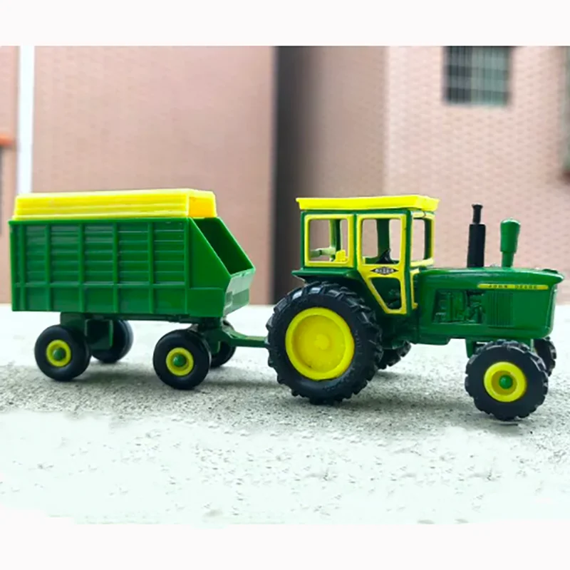 （No Retail Box Old Stock）Diecast 1:64 Scale Alloy Tractor Farm Vehicle Set Model Desktop Decoration Adult Gift Toys