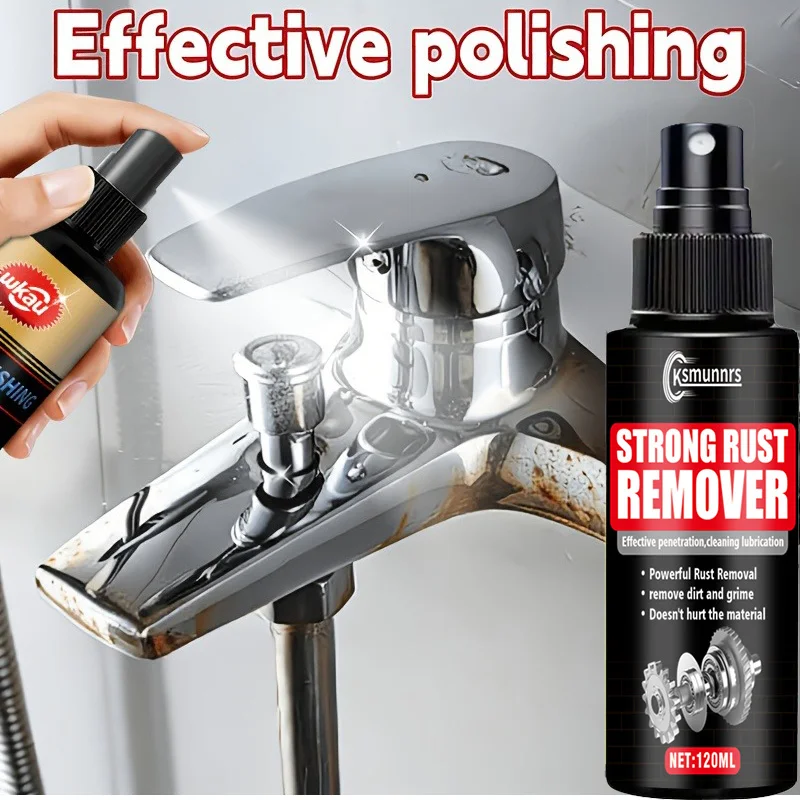 All-Purpose Metal Polish - Ideal for Showerheads And Kitchenware Restoration. Revives The Shine of Bathroom Fixtures And Faucets