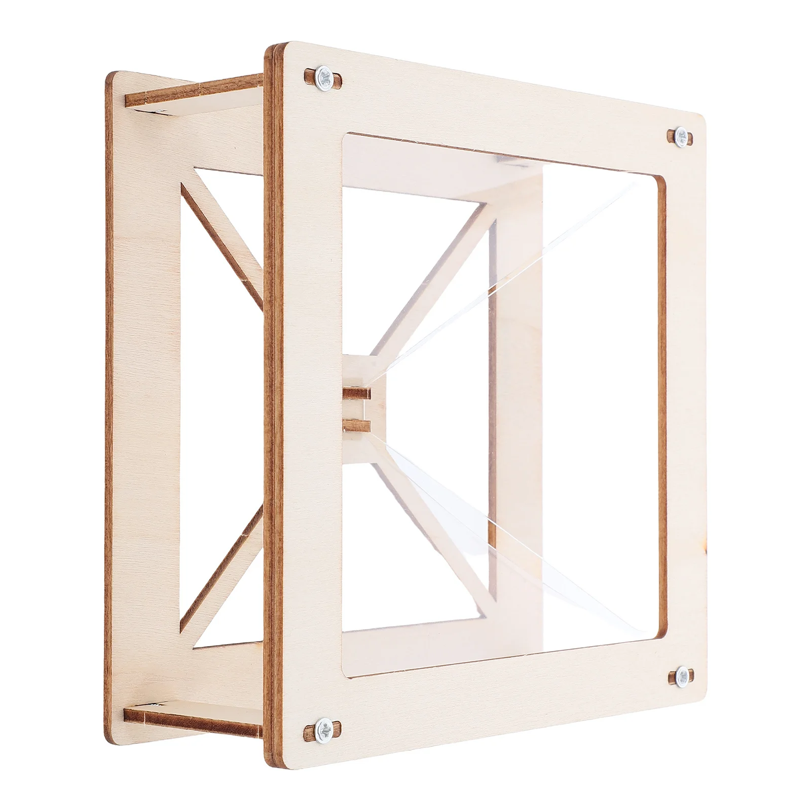 

6Sets DIY Holographic Projector Pyramid 3D Smartphone Display Learning Science Educational Mobile Hologram Projector Kit