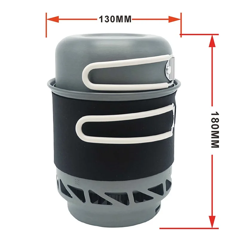 휴대용 핫팟, 야외 가스레인지, 일체형 버너 핫스토브, 야외 일체형 냄비 시스템 스토브 이소부탄 혼합 가스