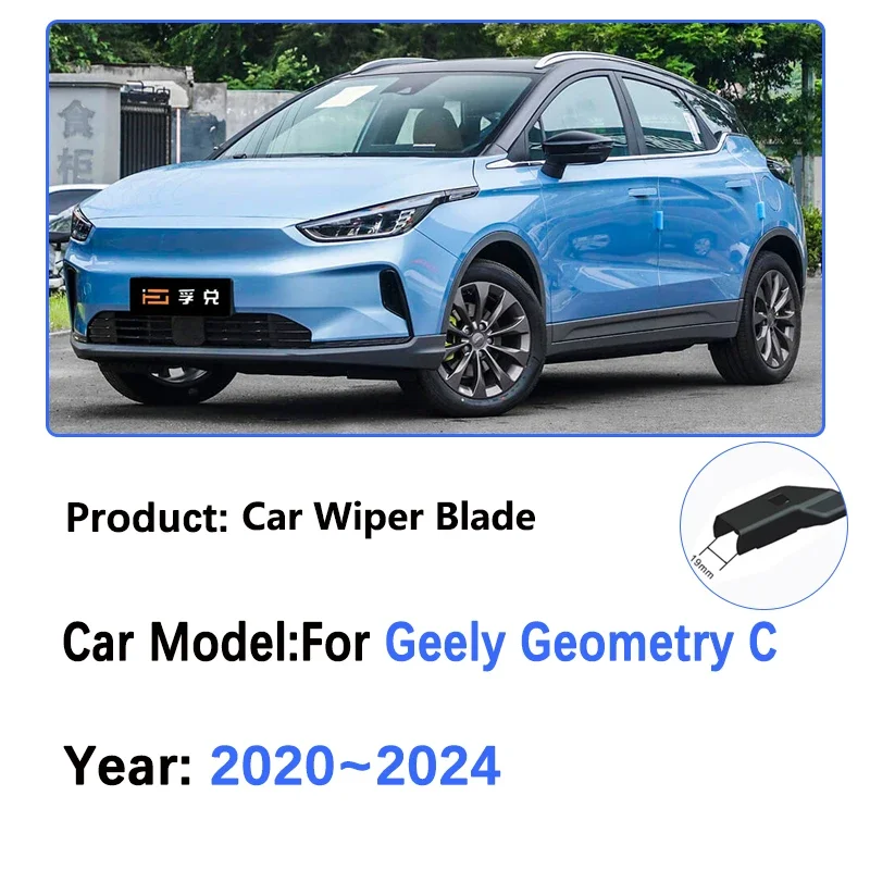 

Front Rear Wiper Blades For Geely Geometry C M6 2020~2022 2023 2024 Front Windshield Wiper Blades, Car Windshield Accessories