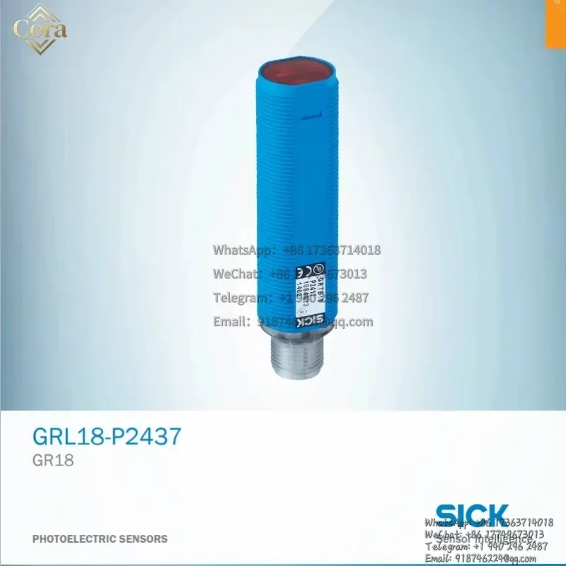 SICK Mirror Reflection Photoelectric Sensor GRL18-P2437 Order Number 1066555 Photoelectric Switch New Brand