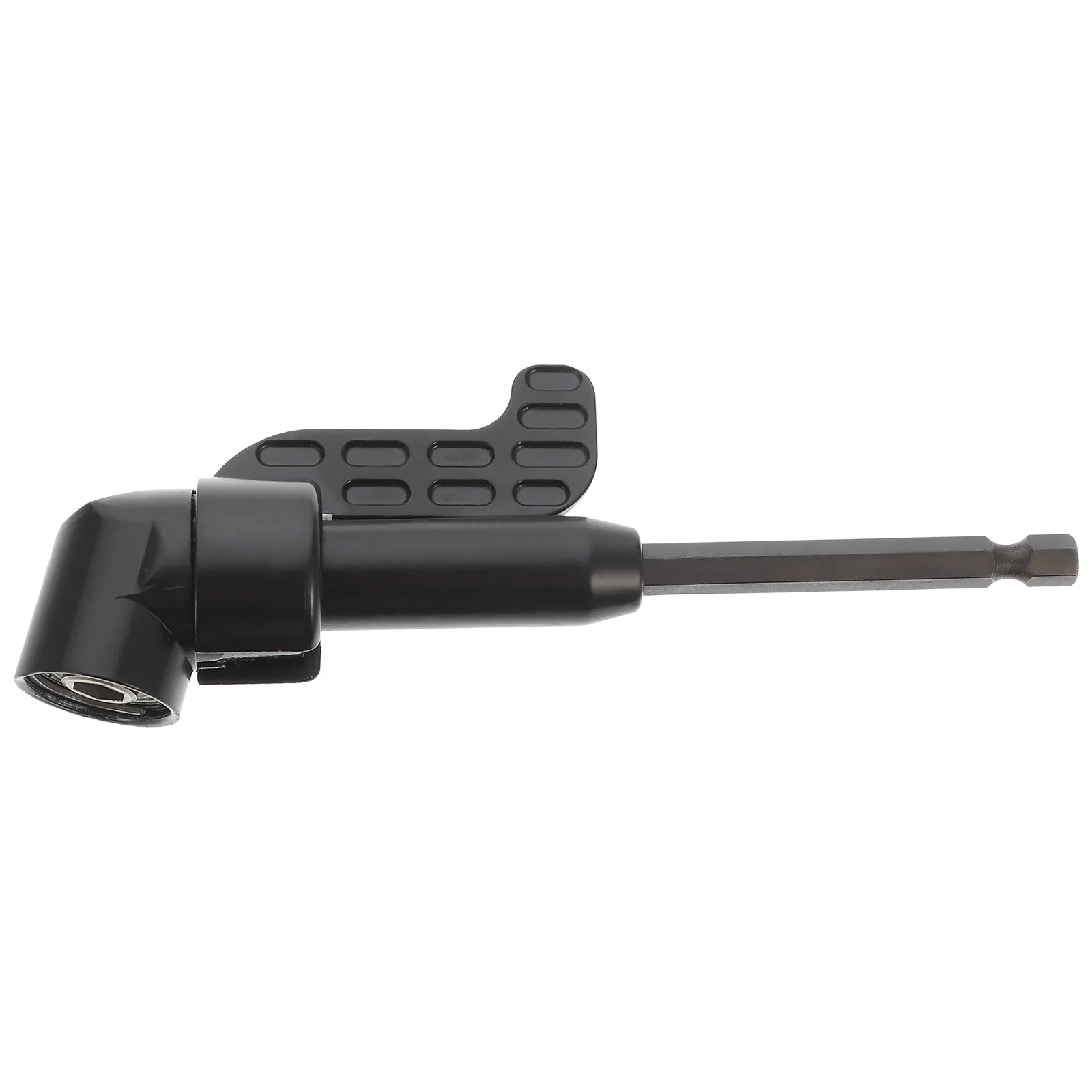 

Electric Screwdriver 105 Degree Angle Drill Attachment Adapter Cordless Black Universal Voltage Vanadium Steel Durability