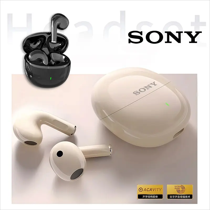 سماعات أذن بلوتوث لاسلكية Sony H7، سماعات داخل الأذن، سماعات رياضية مع إلغاء الضوضاء لـ iPhone وأندرويد