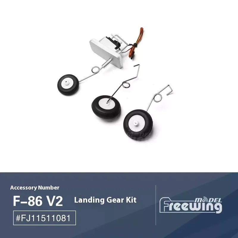 Freewing 64 มม.F-86 V2 อุปกรณ์เสริม Body หลักปีกแบนหางแนวตั้ง Landing Gear ห้องนักบินสกรูพวงมาลัย