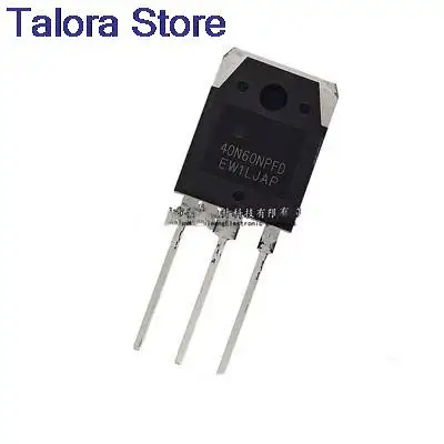 10PCS/lot 40N60NPFD TO-3P 40N60 600V 40A IGBT SGT40N60NPFDPN TO3P in stock