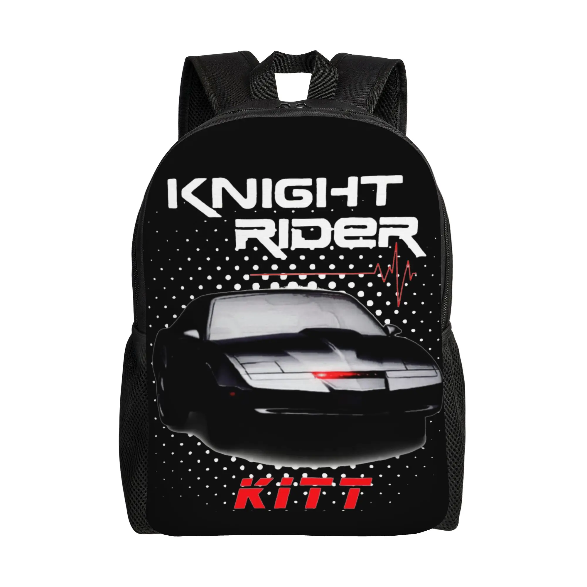 

Рюкзак K2000 Knight Rider для мужчин, женщин, подростков, школьников, рабочий рюкзак, сумка для ноутбука KITT American Series, холщовые сумки для спорта
