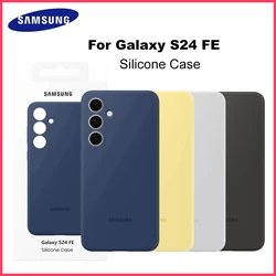 Original Samsung Galaxy S24 FE Silicone Case EF-PS721 for Slim Soft Silicone Phone case for Galaxy S24 FE