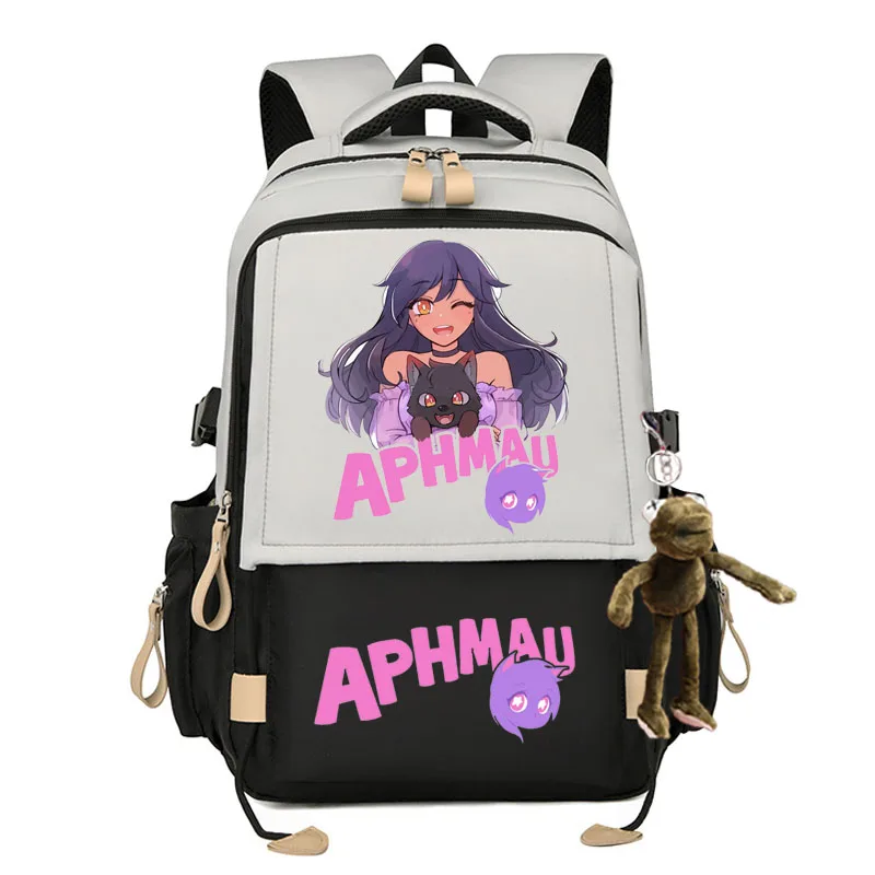 Aphmau spring and summer new small fresh high school students junior high school students contrast color backpack forest series