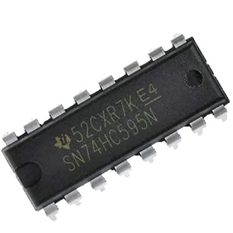 50 шт. IC 74HC595 74HC595N SN74HC595N DIP-16 регистр сдвига логики