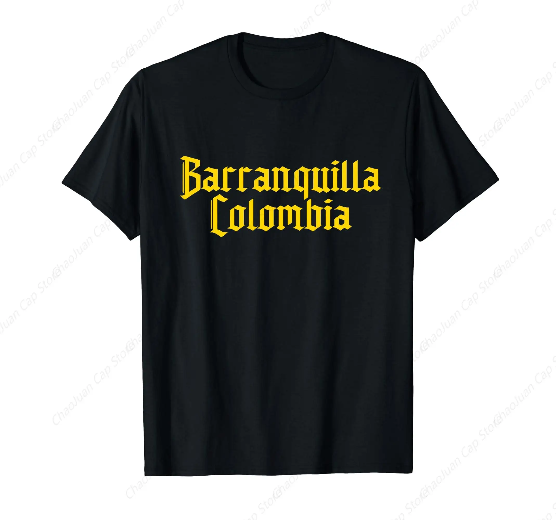 Barranquilla Colombia T-Shirt  Vintage Tee T-Shirts Cotton New Arrival Tops