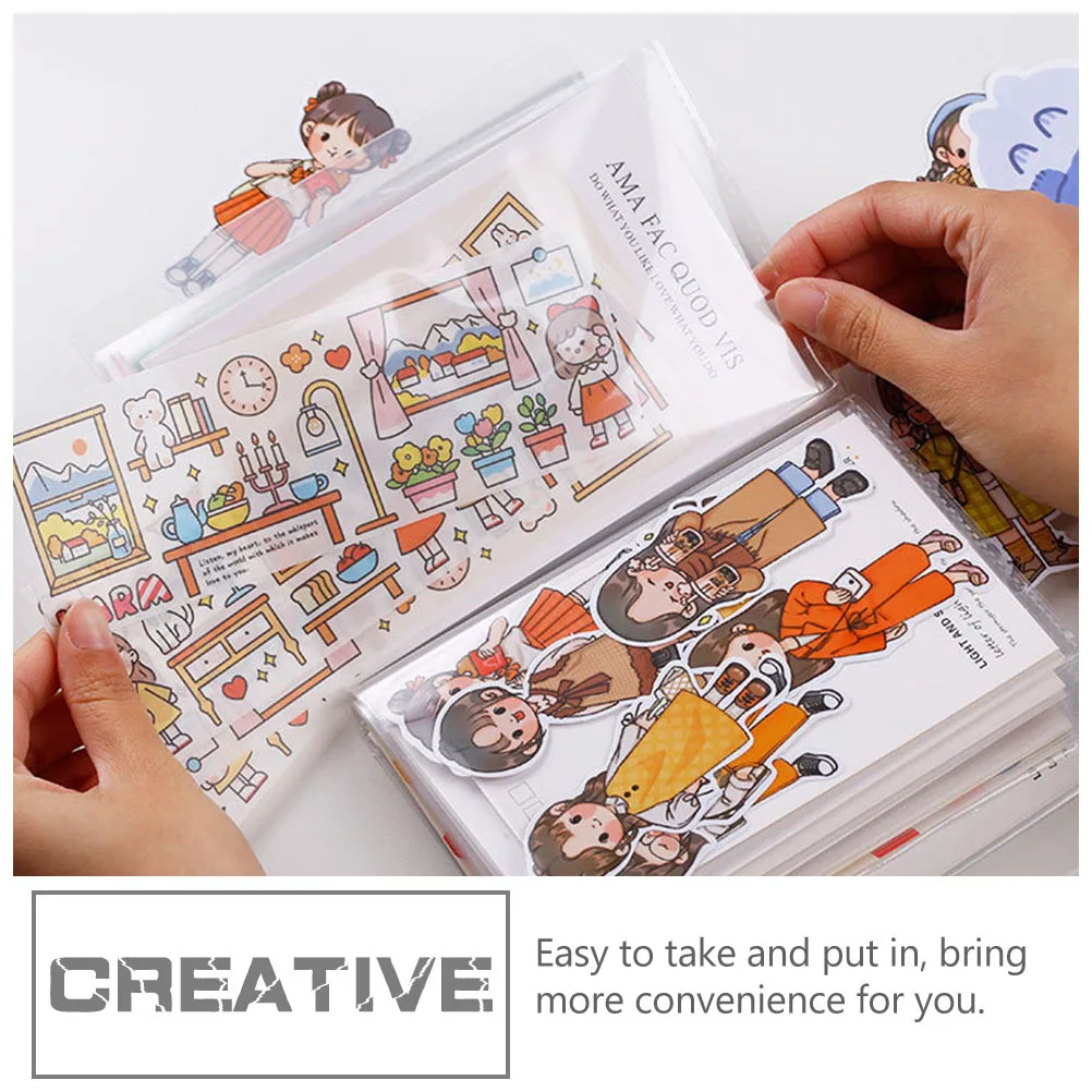 

STOBAZA 2pcs Simple Storage Holder Multipurpose Organizer High Capacity for Photos Names Documents