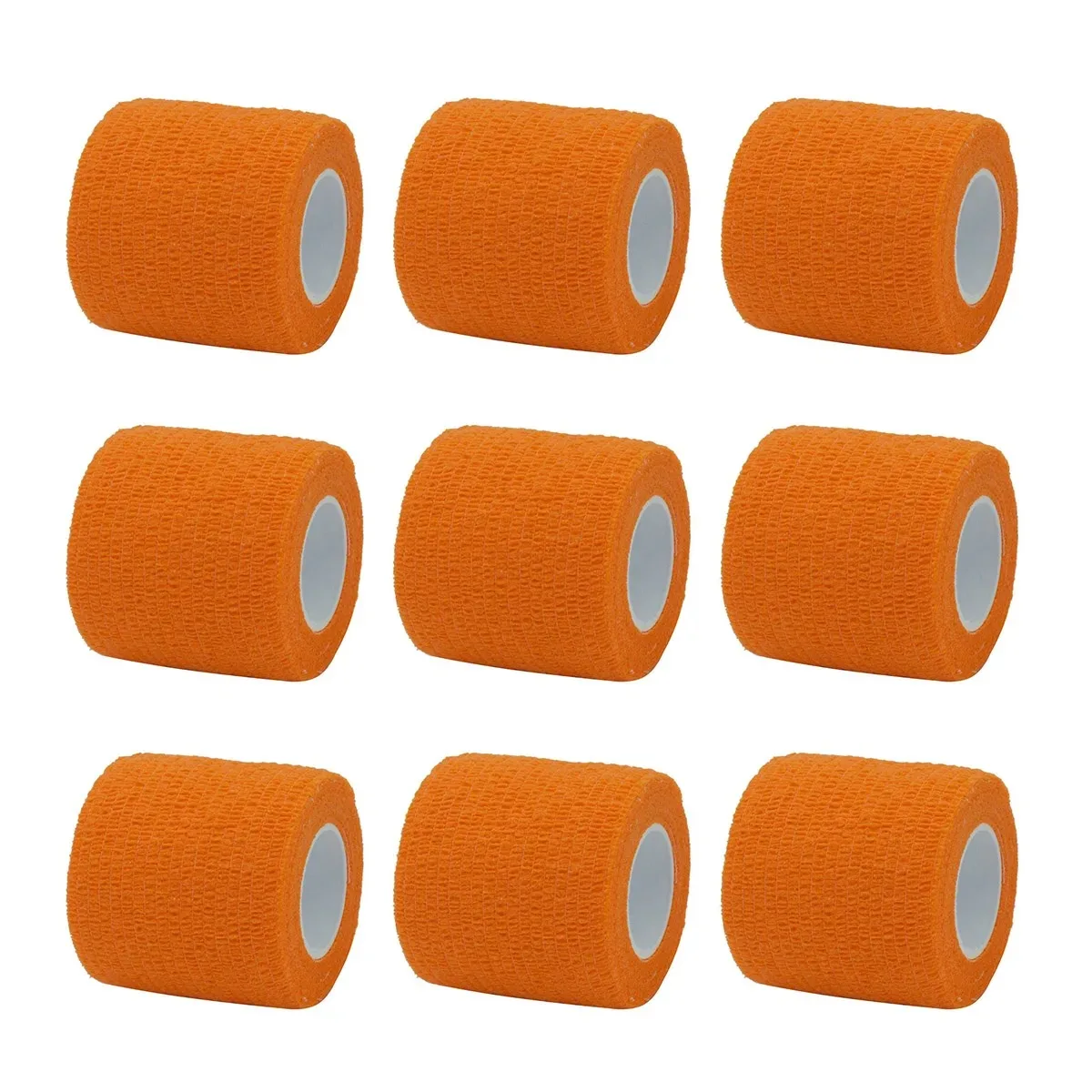 Orange Sport Tape Elastoplast Self Adhesive Elastic Bandage Wrap For Knee Support Pads Finger Ankle Palm