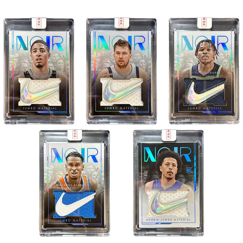 

Panini 2022 Nba Noir Jumbo Material Luka Doncic Anthony Edwards Alexander Cade Cunningham Diy Basketball Star Trading Cards Gift