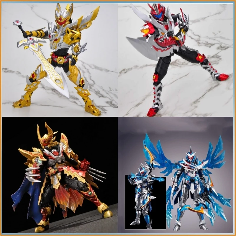 Boneco de Ação Articulado Genuíno Armor Hero Flame Dragon Emperor Xt Flying Shadow Versão Aprimorada - Modelo de Brinquedo Colecionável para Presente