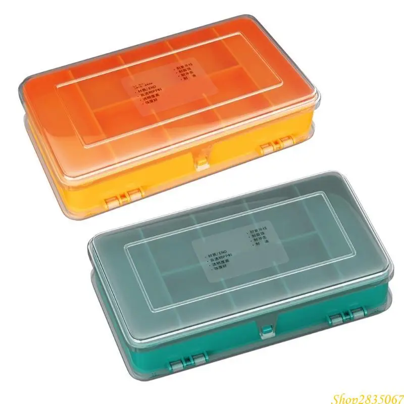 High Transparency Double Sided Container Organizers Box for Electronic Component 831F