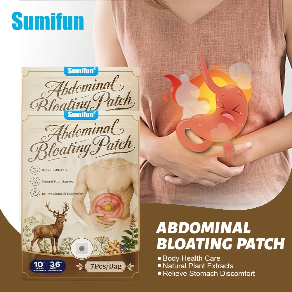70/140Pcs Belly Care Patch Natural Herbal Soothing Body Health Care