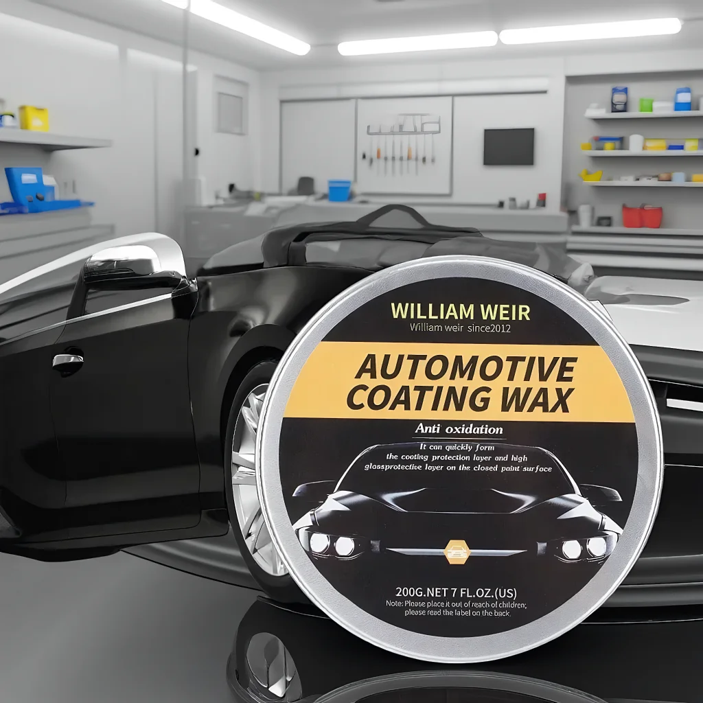 

Car Polish Motorcycle Wax - Crystal Plating Hard Glossy Carnauba Wax with Waterproof Film Coating