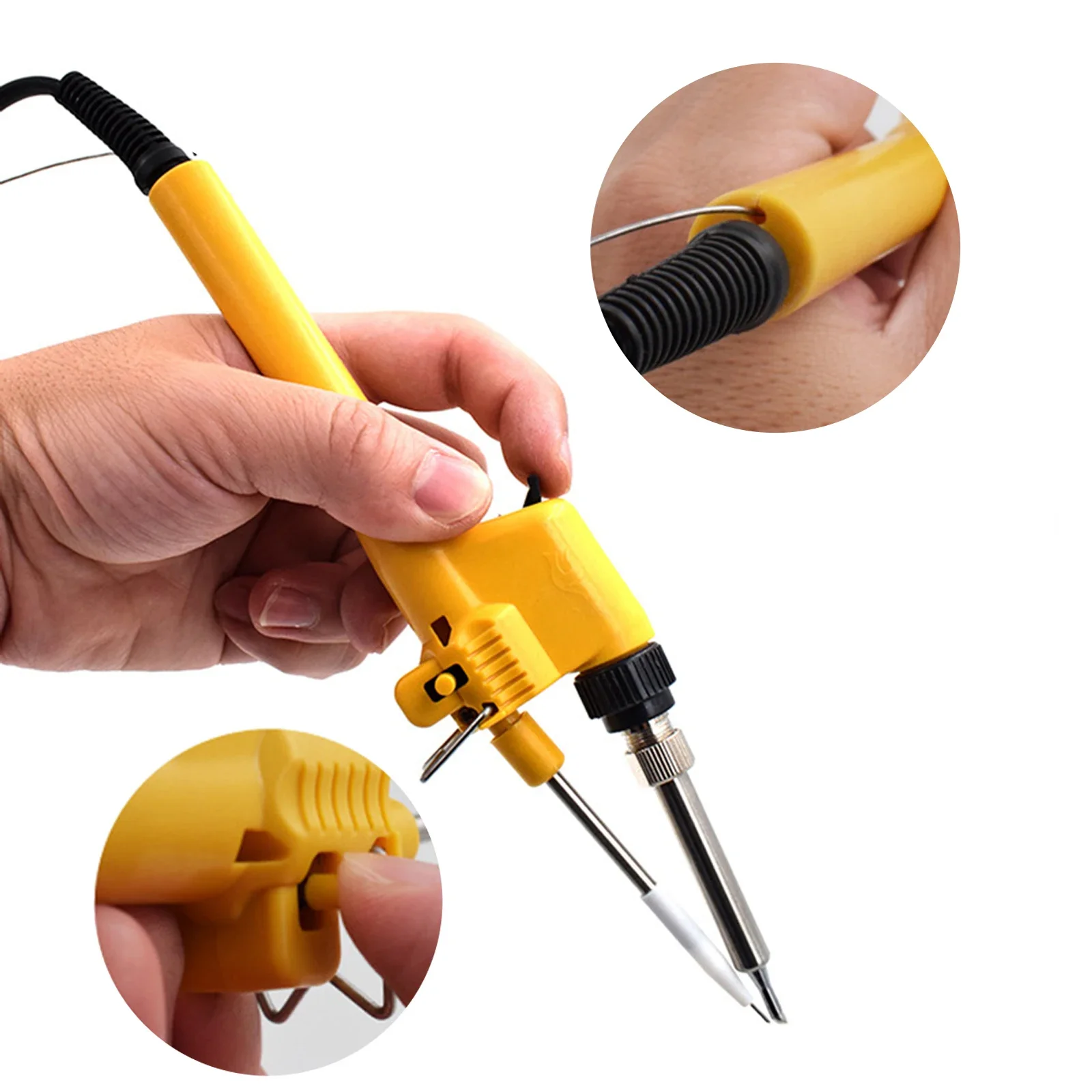 

More Flexible Operation Home DIY Projects 60w Spot Soldering Iron Compact Soldering Tool High Effect Imported Plug Type