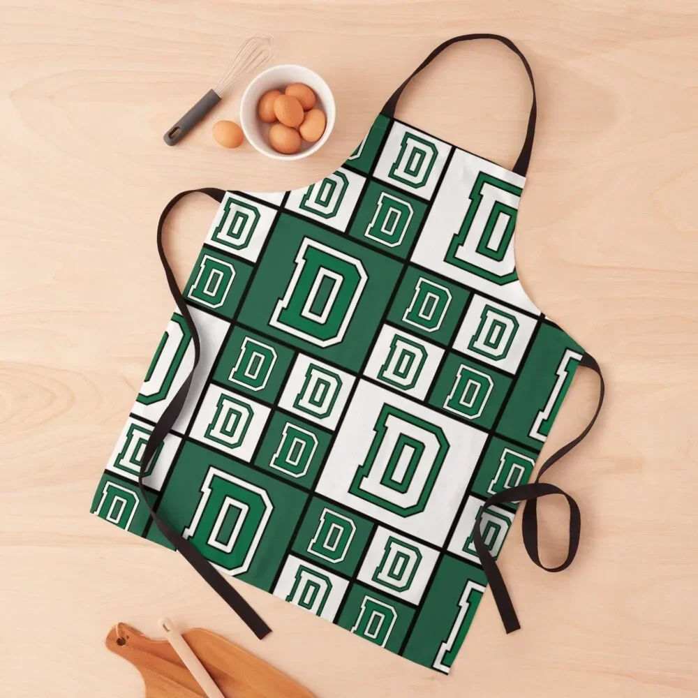 

Dartmouth D Checkered Colage Apron For Kitchen Women Kitchen New 2022 Year Chef Uniform Kitchen For Man Apron