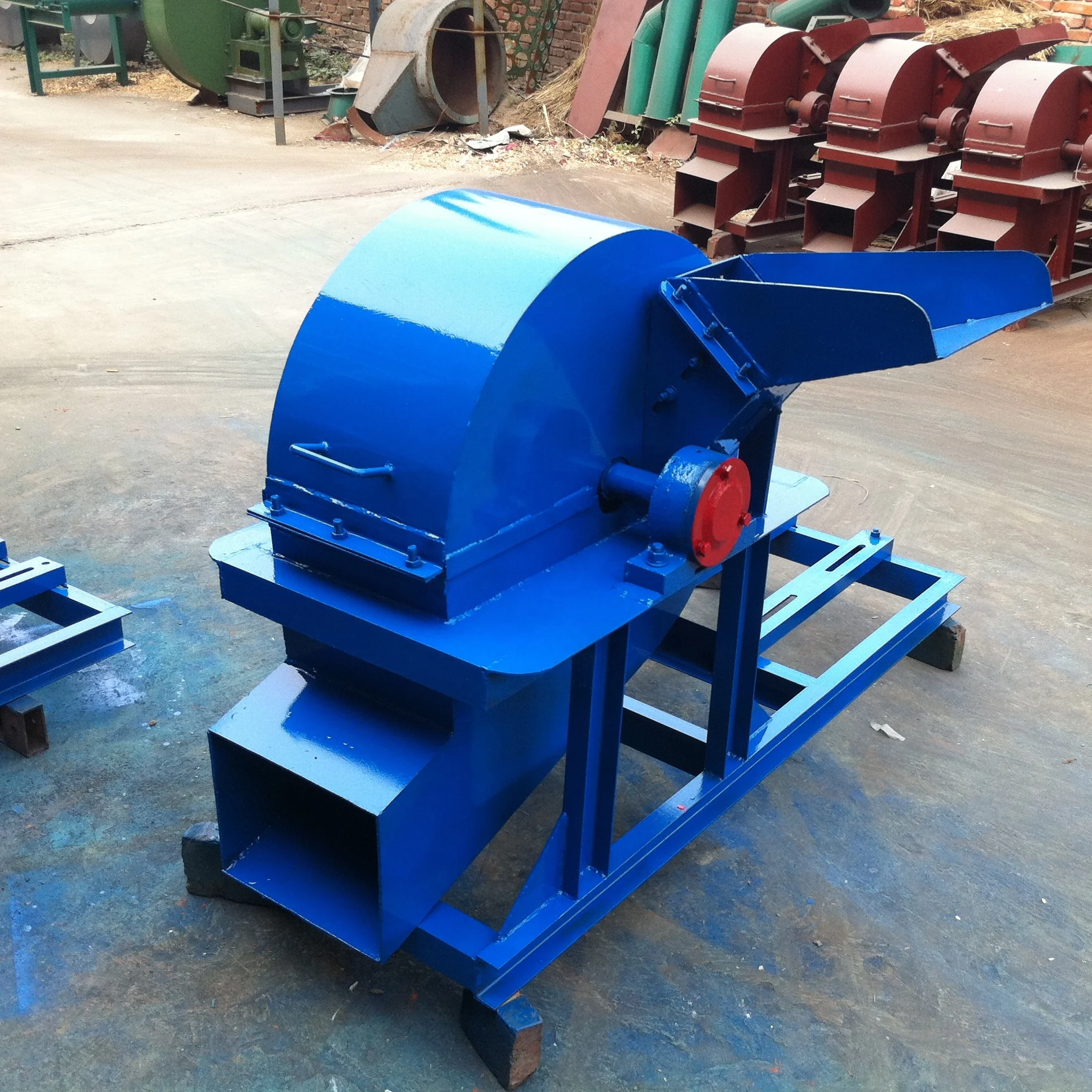 High Efficient Movable Professional Strong Wood Chipper Tree Shredder Grinder Garden Branch Crusher With Motor
