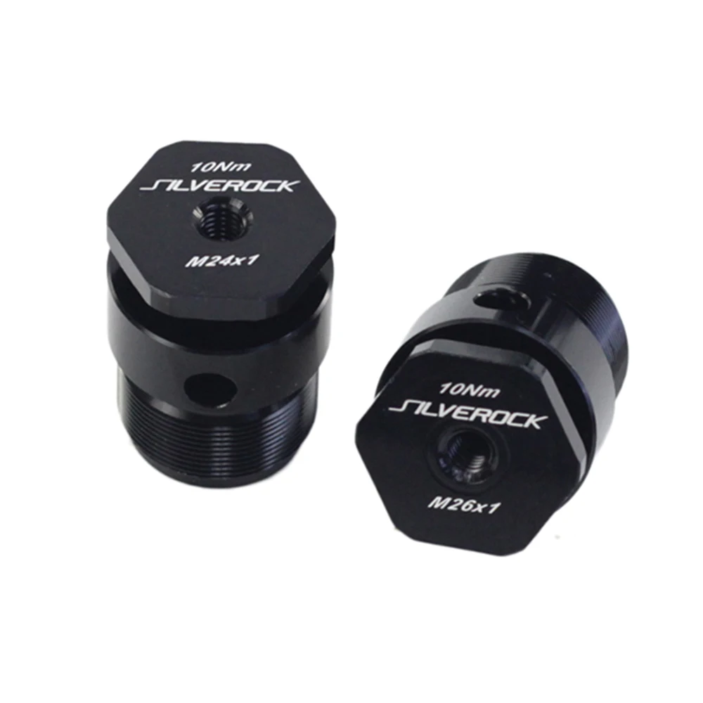 

SILVEROCK Alloy Head Post Stem Bolt Nut for FNHON K3P Folding Bike One Piece Handlepost M23 M26 M18 M17.5 M24 Replacement Nuts