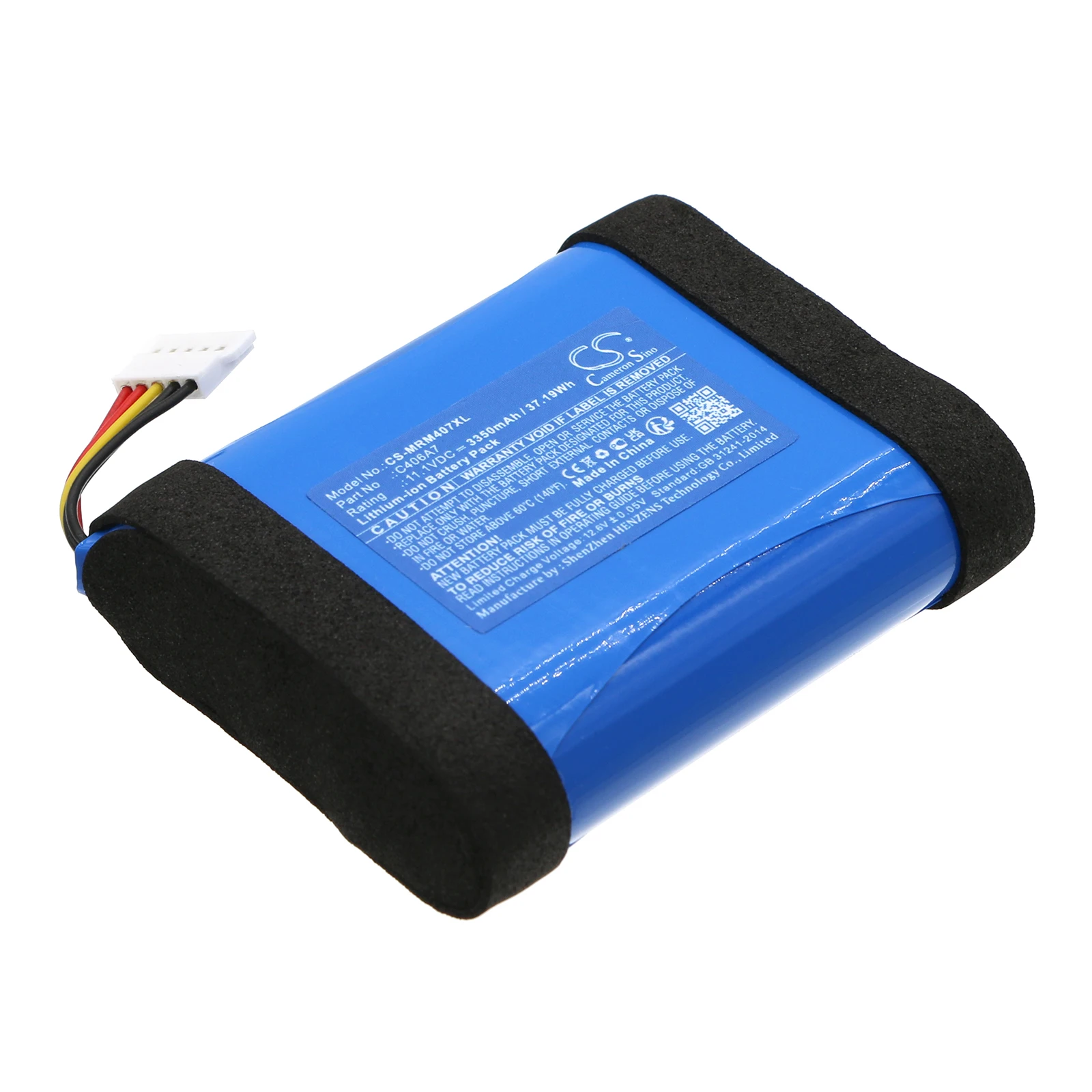 CS Replacement Battery For Marshall Middleton C406A7 3350mAh / 37.19Wh Audio