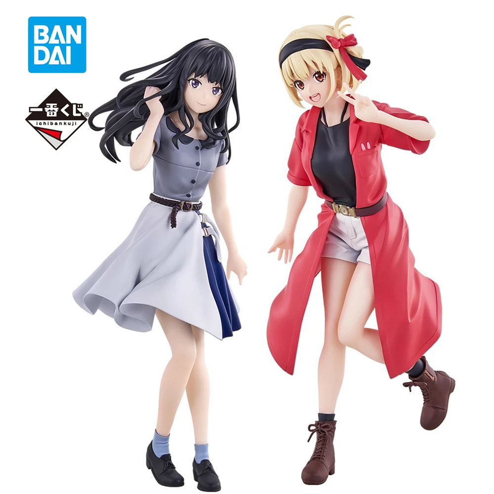 

In Stock Banpresto Ichiban Kuji Lycoris Recoil 2 Dan Nishikigi Chisato Inoue Takina Original Anime Figure Model Collectible Toys