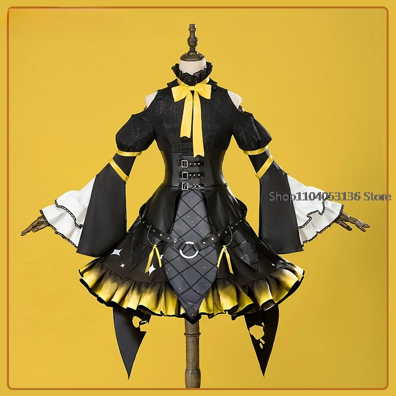 Anime Kagamine Rin Len Cosplay Costumes Halloween Costume Kcagamine Brother Sister Lolita Uniform Role Clothing Party Uniform