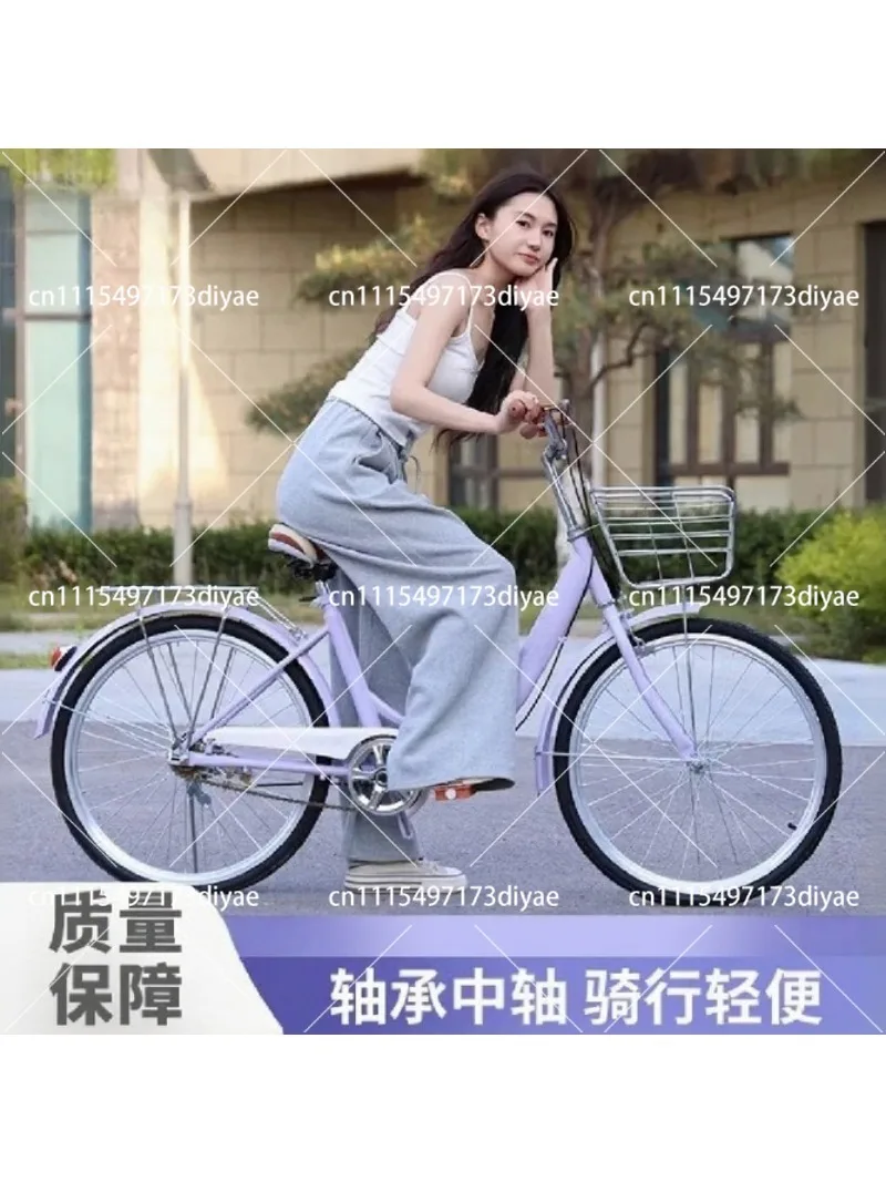 24 Inch Folding Bike Ultra Light Portable Adult Commuter Bicycle 7 Speed Dual Disc Brake