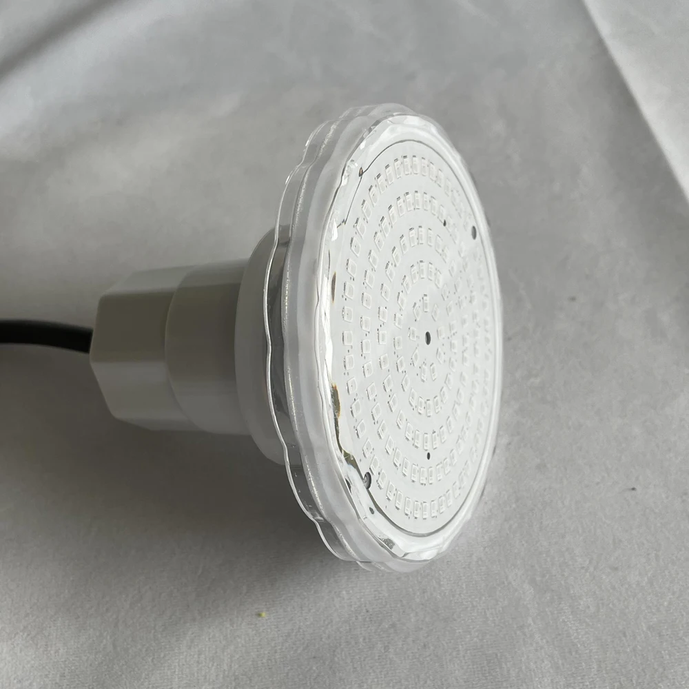 

Включение/выключение RGB светильники для бассейна, светодиодные, 15 Вт, красочная синхронизация, AC12V, холодный белый