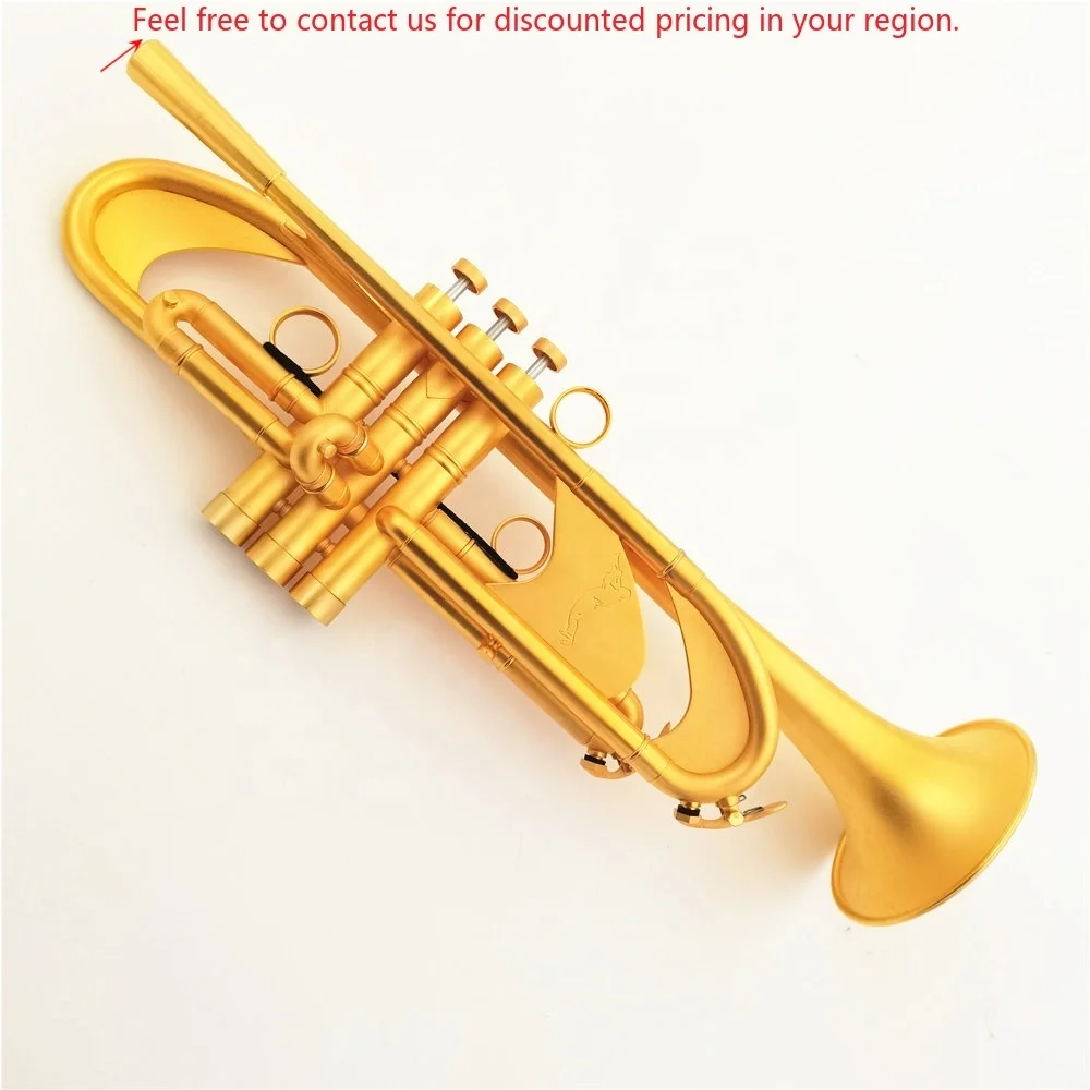 

Imported Brass From Germany Accept Customized Heavy Trumpet