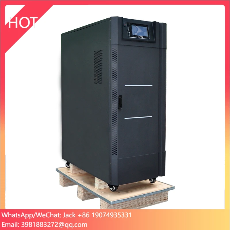 

Online UPS Low Frequency 10-300KVA Power Supply Three-Phase Lithium Battery LCD Display 220/380v For Computer Security Systems