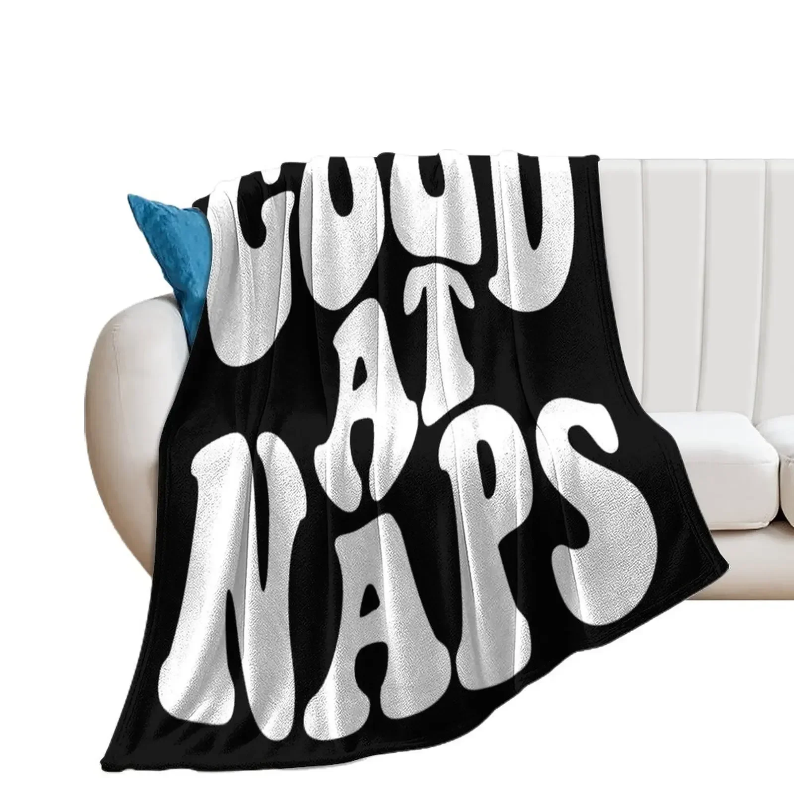 

Good At Naps Throw Blanket For Sofa Thin Retros Blankets