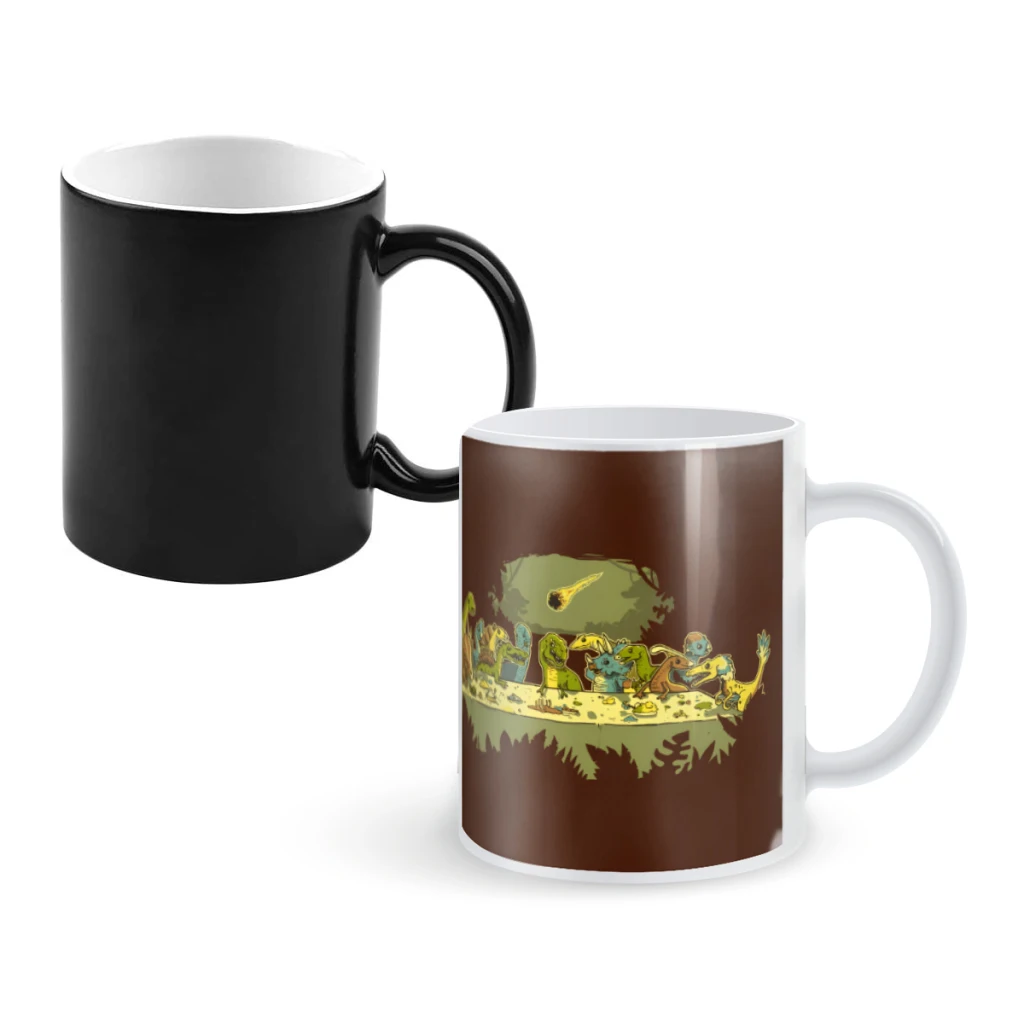 

The Last SupperCoffee Mugs And Mug Creative Color Change Tea Cup Ceramic Milk Cups Novelty Gifts