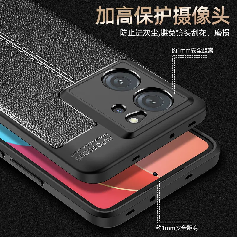 Per Xiaomi 13T Pro Case Xiaomi Mi 13T Pro Cover Soft Silicone Bumper Shield custodie protettive per telefono posteriore per Xiaomi 13T Funda