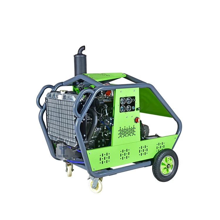 4-цилиндровая машина для очистки слива дизельного трубопровода с турбонаддувом, 11600 фунтов на квадратный дюйм, 800 бар, 18 л/мин