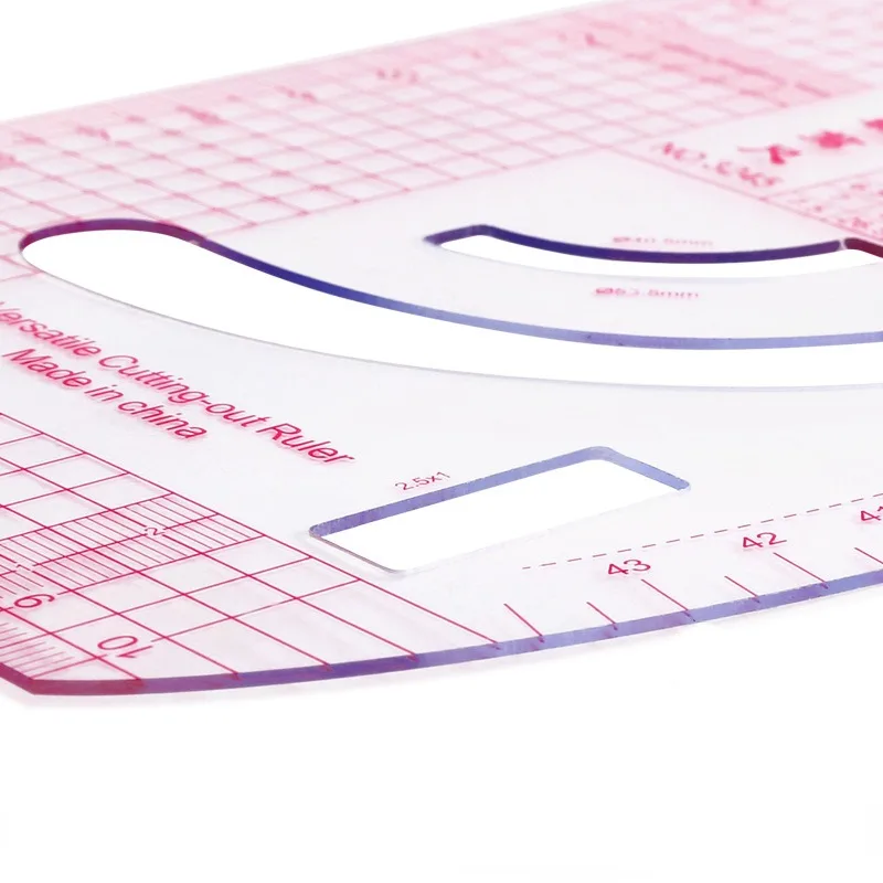 Tailor Measuring Ruler Kit DIY Pattern Sewing Rulers Drawing Quilting Clothing Patchwork Cutting Curve Craft Tools