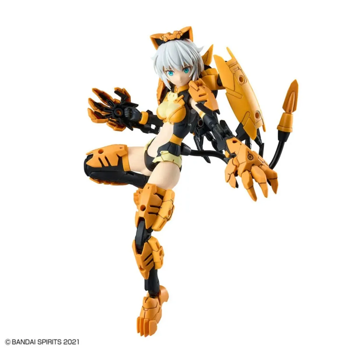 Bandai-Kits de modelos de Anime auténticos, Rishet Freesia, juguetes de Color A, 30MS, modelo de ensamblaje de figuras de acción, regalo escolar, regalo de Navidad