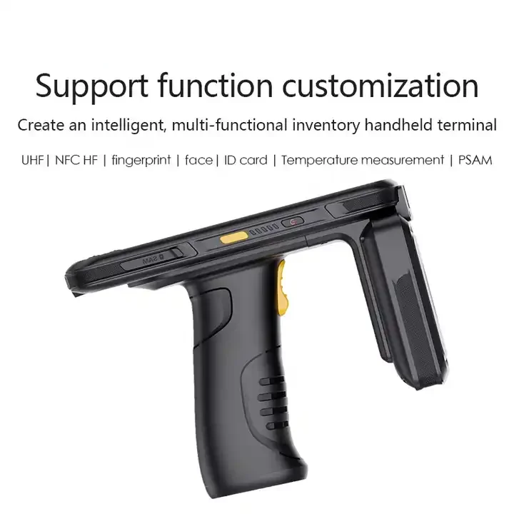 Imagem -05 - Industrial Robusto Handheld Terminal Pda Pistol Grip Coleta de Dados Barcode Scanner 2d qr Code Reader Nfc Uhf Rfid