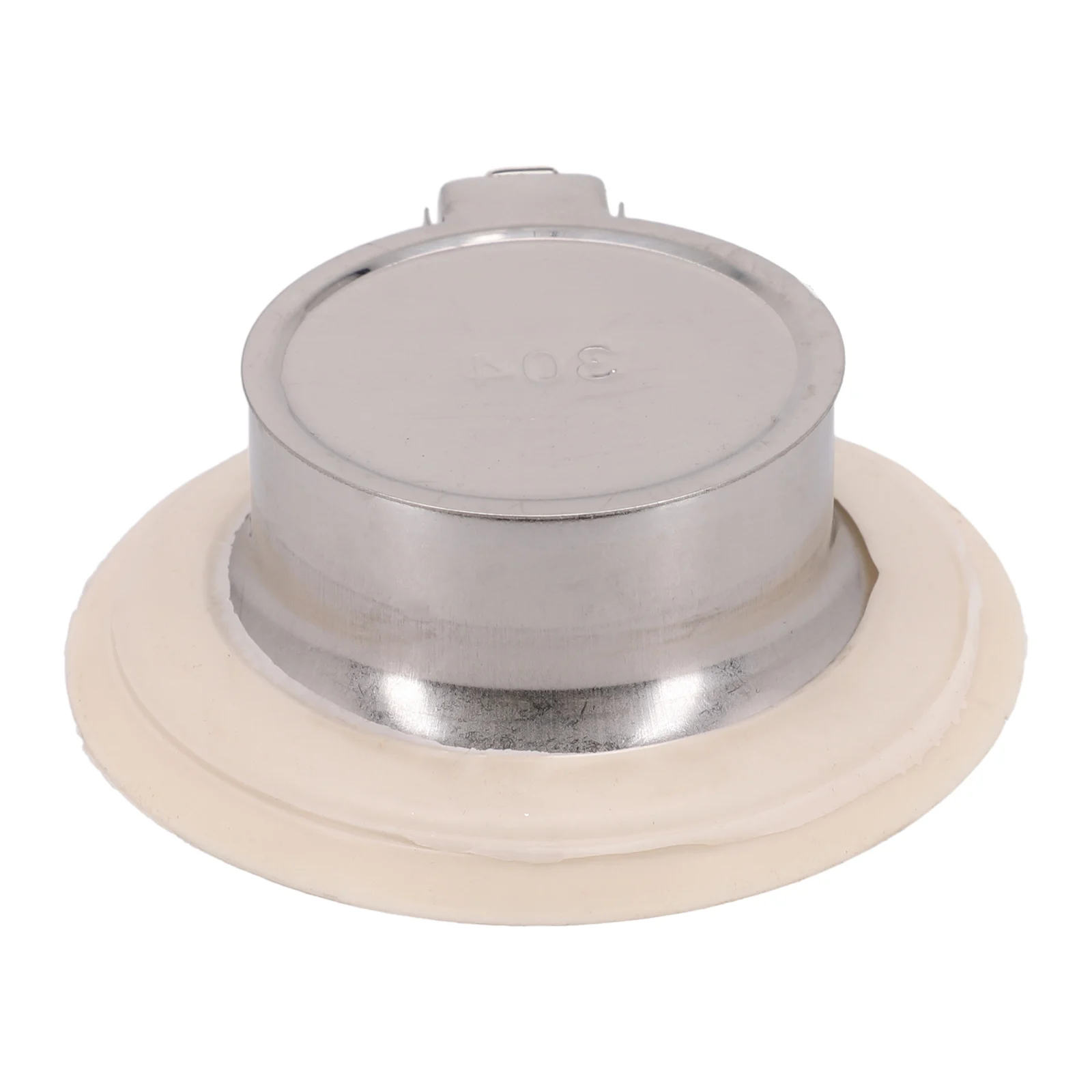 Aço inoxidável anti-cheiro Saucer, durável Pan Squatting Pit, Plug Útil, 1Pc