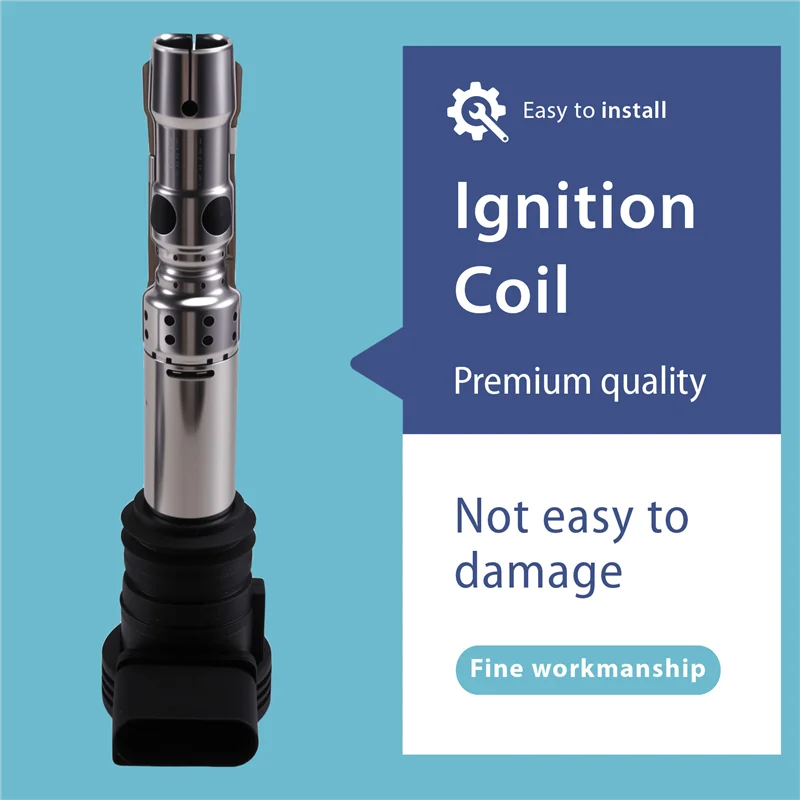 

For VW Jetta Golf GTI MK4 Passat B5 Polo A4 A6 A8 TT 4PCS 06B905115R Car Ignition Coil 06A905115D 06A905115A 986221024