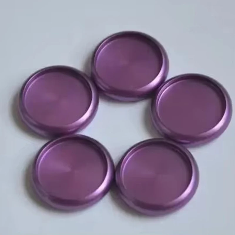6pcs 38mm Book Binding Supplies Aluminum Binding Discs Mushroom Hole Binder with Metal Disc Binding Loose-leaf Ring Buckle