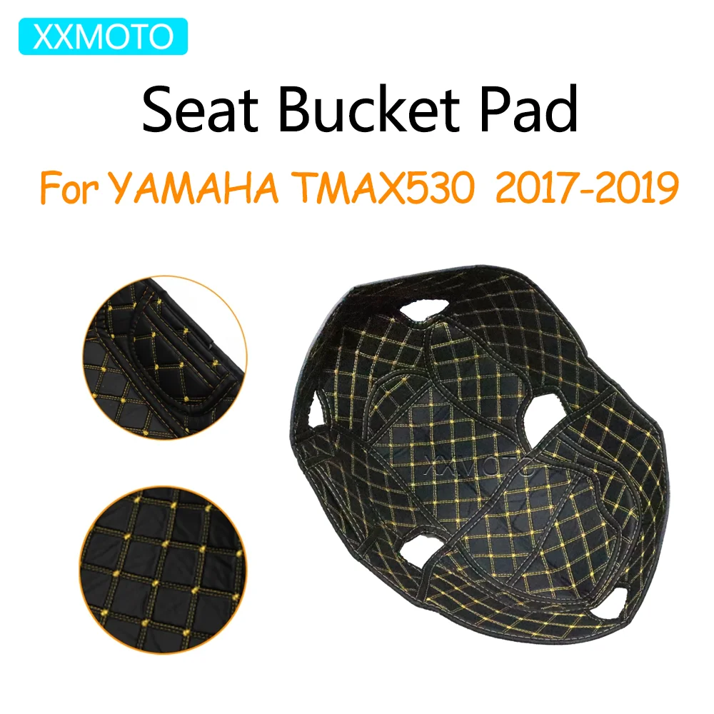 

For YAMAHA TMAX530 TMAX 530 T-MAX 530 2017-2019 Motorcycle Seat Bucket Pad Storage Box Pad Cargo Luggage Trunk Protector Cover