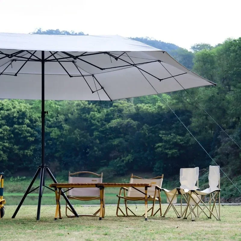 

Oxford Cloth Outdoor Sun Shelter Folding Hexagon Windproof Waterproof Quick Automatic Opening Sun Shelter Camping Shelters