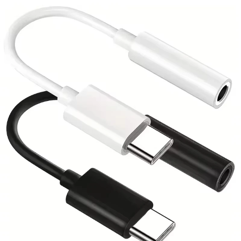 Type-C To 3.5MM Call Bluetooth Pop-Up Audio Adapter Jack Audio Cable for Huawei Xiaomi Redmi POCO Sumsang LG 8Pin Aux Adputer