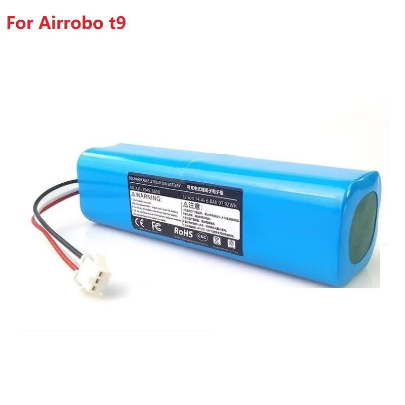 5200mAh Li-ion For Airrobo t9 Battery for airrobo Robot Vacuum Cleaner airrobo t9 Accessories Spare Parts Charging Battery